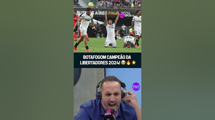 VEJA A NARRAÇÃO HISTÓRICA DO JORGE IGGOR NO GOL DO TÍTULO DO BOTAFOGO NA LIBERTADORES 2024!