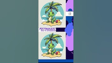 Spot The Difference MINI Find 3 Differences In 30 Seconds! #spotthedifference  #quiz