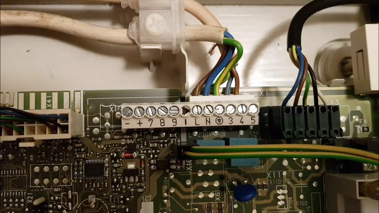Install Nest Thermostat 3rd Gen for Vaillant Ecotec Plus 831 - YouTube