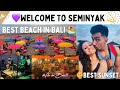 🏖️Good Time at Seminyak Beach ...Best BALI Beach, Travel, Food, #Bali Vlog-3 @sonalisisodiya05