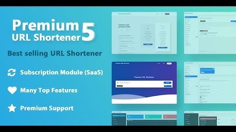 Premium URL Shortener (Nulled) [Latest Version] [Free Nulled Download]