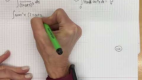 Y2 Pure 11D (Reverse Chain Rule- Recognition)