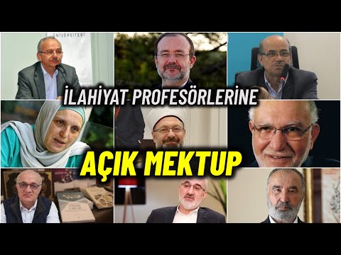 İlahiyat profesörlerine açık mektup  [Veysel Ayhan]