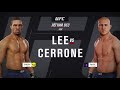 Ufc 3 lee vs cerrone