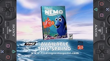 Finding Nemo "Catch The Fun" (Sony PlayStation 2\Xbox\PC\GameCube\Commercial) Full HD