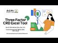 Three Factor CRD Excel Tool using Agri Analyze