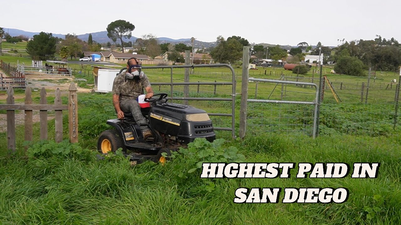 Cutting The Biggest Lawns In San Diego