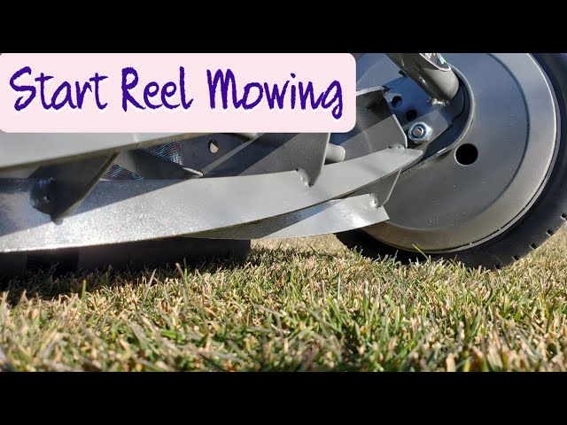 How To Backlap a McClane Reel Mower 