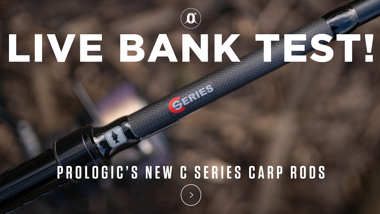 LIVE Bank Test of Prologic's NEW C Series Carp Fishing Rods! 