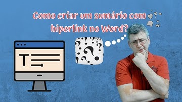 😲Sumário com hiperlinks no Word: fácil demais!