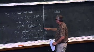 Christian Gérard - Introduction to field theory on curved spacetimes (Part 3)