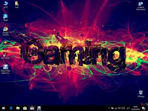 როგორ შევცვალოთ რეძოლუცია CREATIVE DESTACTIONში