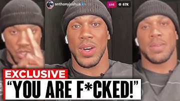 Anthony Joshua Sends BRUTAL WARNING To Jake Paul Ahead Of Fight