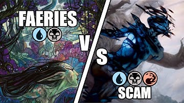 Modern U/B Faeries vs Grixis Scam | Dominaria United | !youtube | !discord | MTG | MTGO | MTGA |
