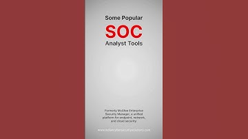 Top 10 SOC Analyst Tools