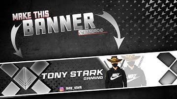 How To Make Professional Banner For Gaming Channel | How To Make Banner For Gaming Channel | Banner