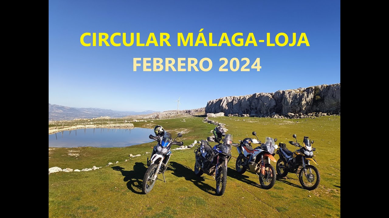 Málaga-Loja circular 2024 (Yamaha T7, Voge 300 Rally, KTM 890R)