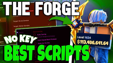 NEW The Forge Script (NO KEY) - Auto Forge, Auto Farm, Instant Break, Kill Aura | 2025 GUI