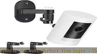 2Pack Adjustable Security Wall Mount Bracket for Ring Stick Up Cam & Ring Indoor Cam, Perfect View