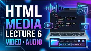 HTML Media Mastery 🎥 | Video, Audio &amp; iFrame Explained Like a Pro