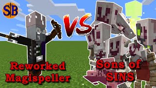 Magispeller vs Sons of Sins | Minecraft mob battle