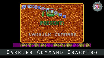 Carrier Command Cracktro by The Exceptions, 1988 | Atari ST