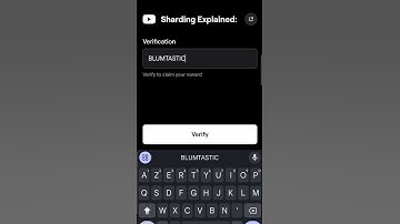 Code Blum Sharding explained #follow #blum #viralvideo #viralshorts #viralreels #views #crypto #love