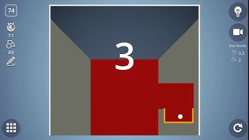 Brain It On! Level 74 solution