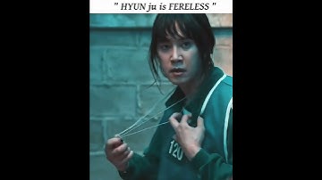 HYUN ju is ready 💀 | squid game 3 edit | Menta Ma #player120 #player226#squidgame #trollface #shots