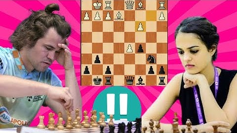 Crazy Tania Sachdev vs Magnus Carlsen 16