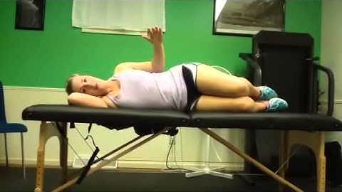 Sidelying Shoulder External Rotation
