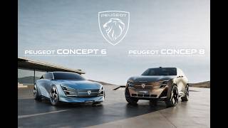 Peugeot Concept 6 & 8 🚀 Future of Electric Design