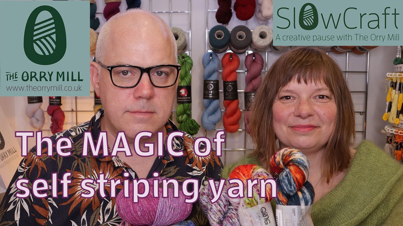 Slowcraft 6 - Self Striping 'Magic' Yarn