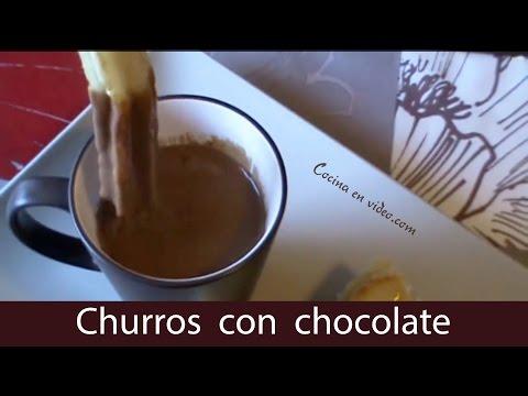 Cómo hacer churros deliciosos con chocolate a la taza | Receta fáci | Tonio Cocina 30