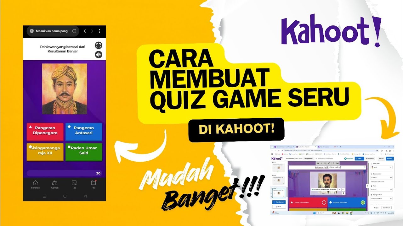 Cara Membuat Quiz Game di Kahoot Mudah Banget !!! - YouTube