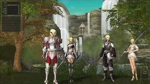Lineage 2 Music - Character Creation Screen - Elfs