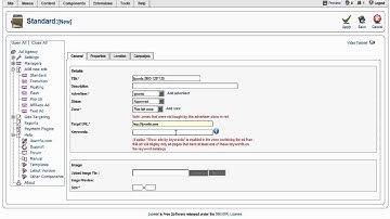 How to add a standard banner to your Joomla site