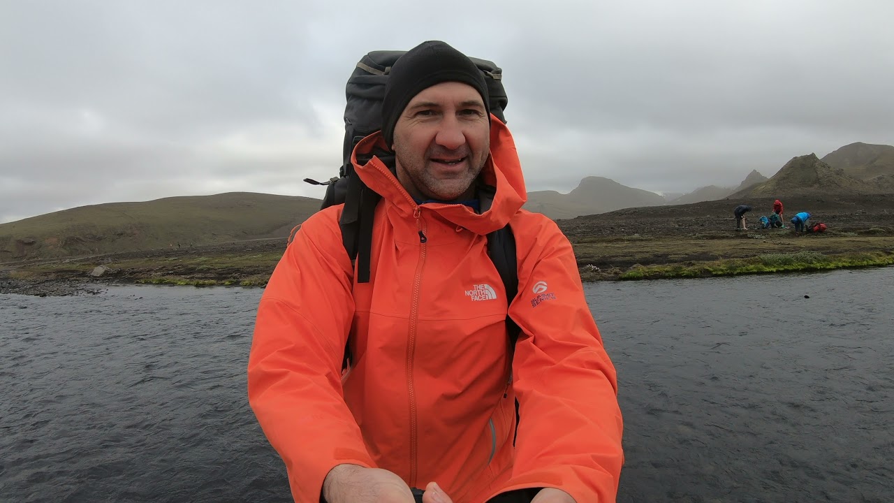 Crossing Fording Bláfjallakvísl - Laugavegur — Bláfjallakvísl, Iceland — video poster