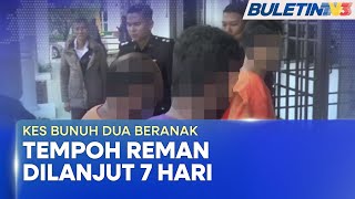 KES BUNUH DUA BERANAK | Reman Tiga Suspek Warga Nepal Dilanjut Tujuh Hari
