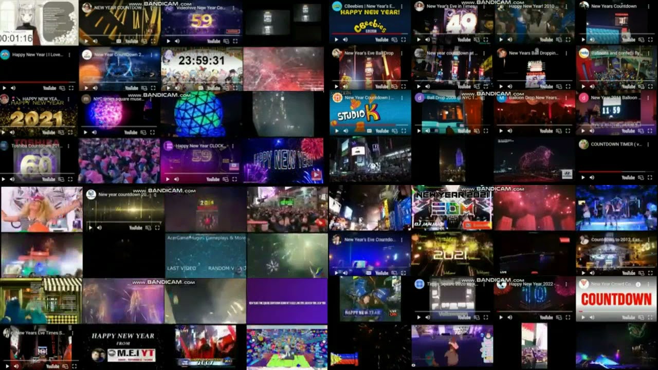 ALL ULTIMATE HAPPY NEW YEAR COUNTDOWN 9