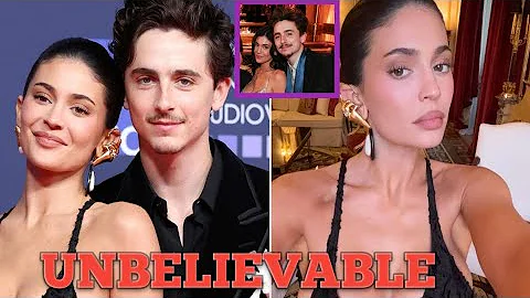 Kylie Jenner and Timothée Chalamet's real conversation at the Golden Globes