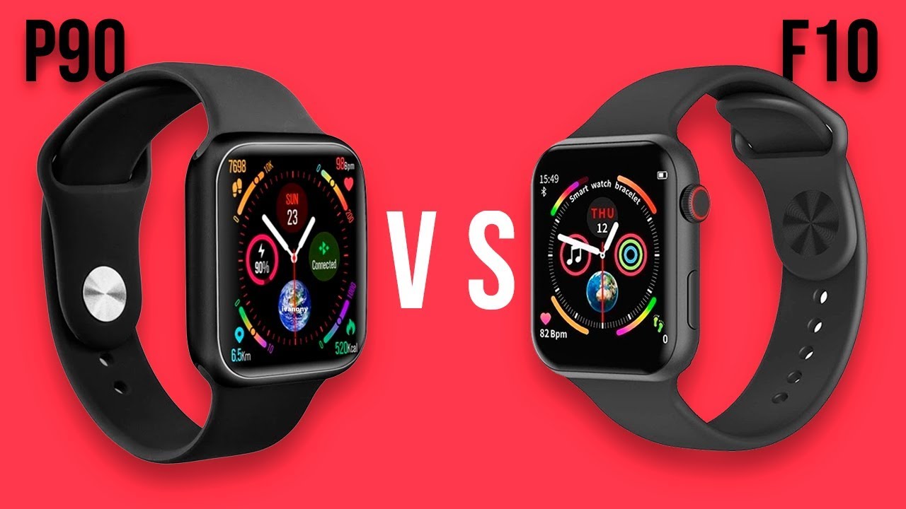 Comparativo: Smartwatch F10 vs P90 - Qual é melhor? Qual vale mais a pena?  - F10 vs P90 - YouTube
