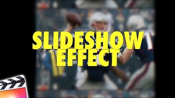 Final Cut Pro X Slideshow Effect Tutorial