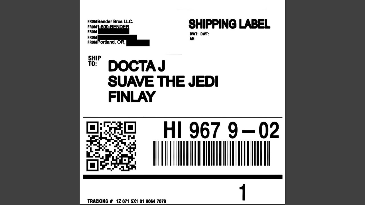 Watch Shipping Label on YouTube Watch Shipping Label on YouTube