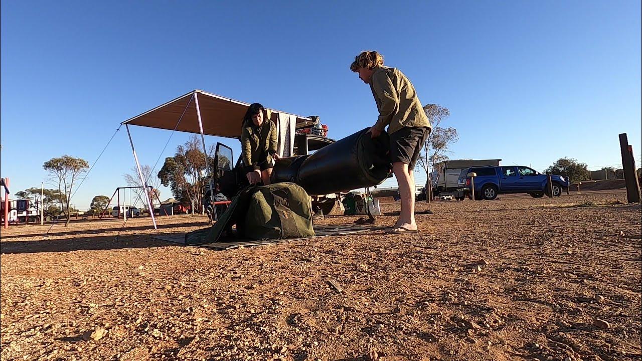 Crash Pad Double Swag Review Setup and Packdown YouTube