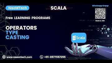5.Scala Tutorial for Beginners | Operators and Type casting