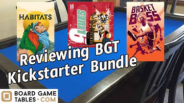 Reviewing a Board Game Tables Kickstarter Bundle