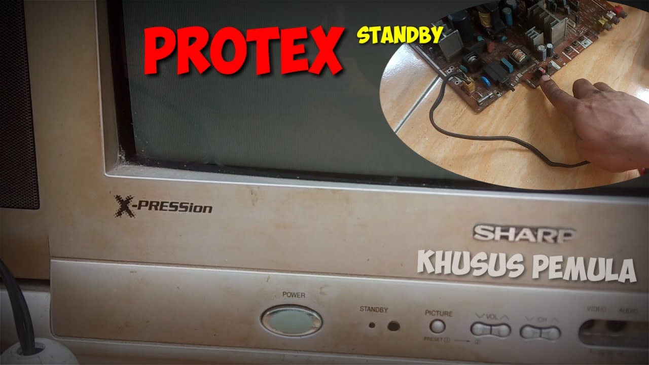 tv sharp mati standby berikut cara mengatasinya YouTube