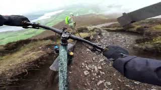 Lake District MTB Skiddaw and Ullock pike. Steep, technical and so beautiful!