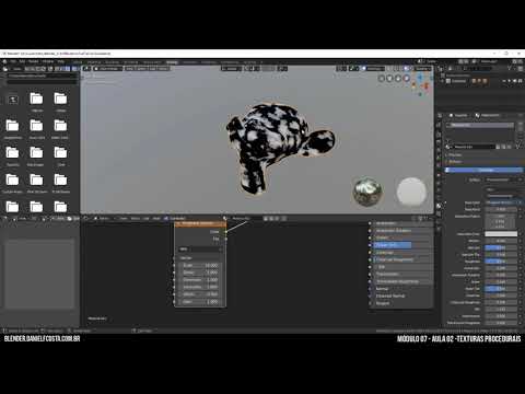 M7A2 - Curso Blender 2.8 - Texturas Procedurais - Blender Português